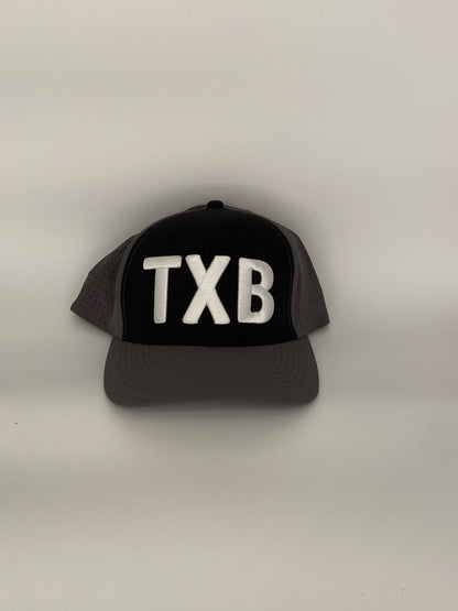 Black and Grey Texas Brahmas Snapback Hat