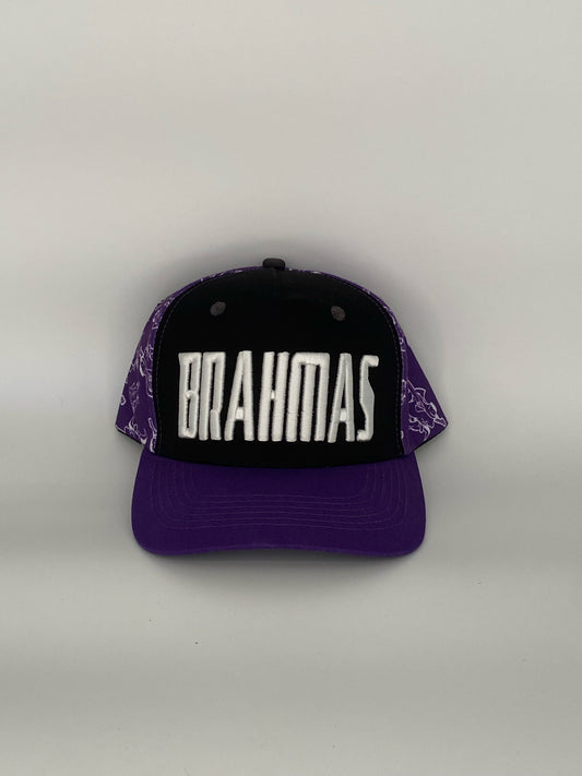 Brahmas Script Snapback Hat