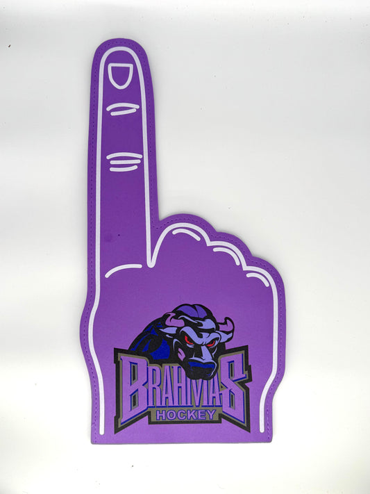 Brahmas Foam Finger