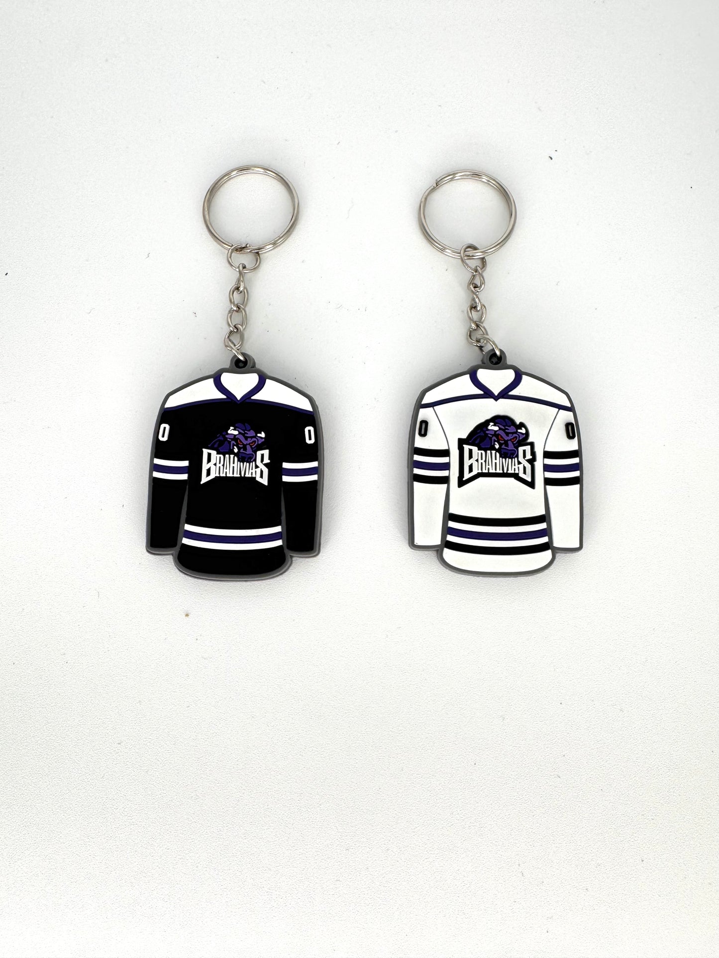 Brahmas Jersey Keychain