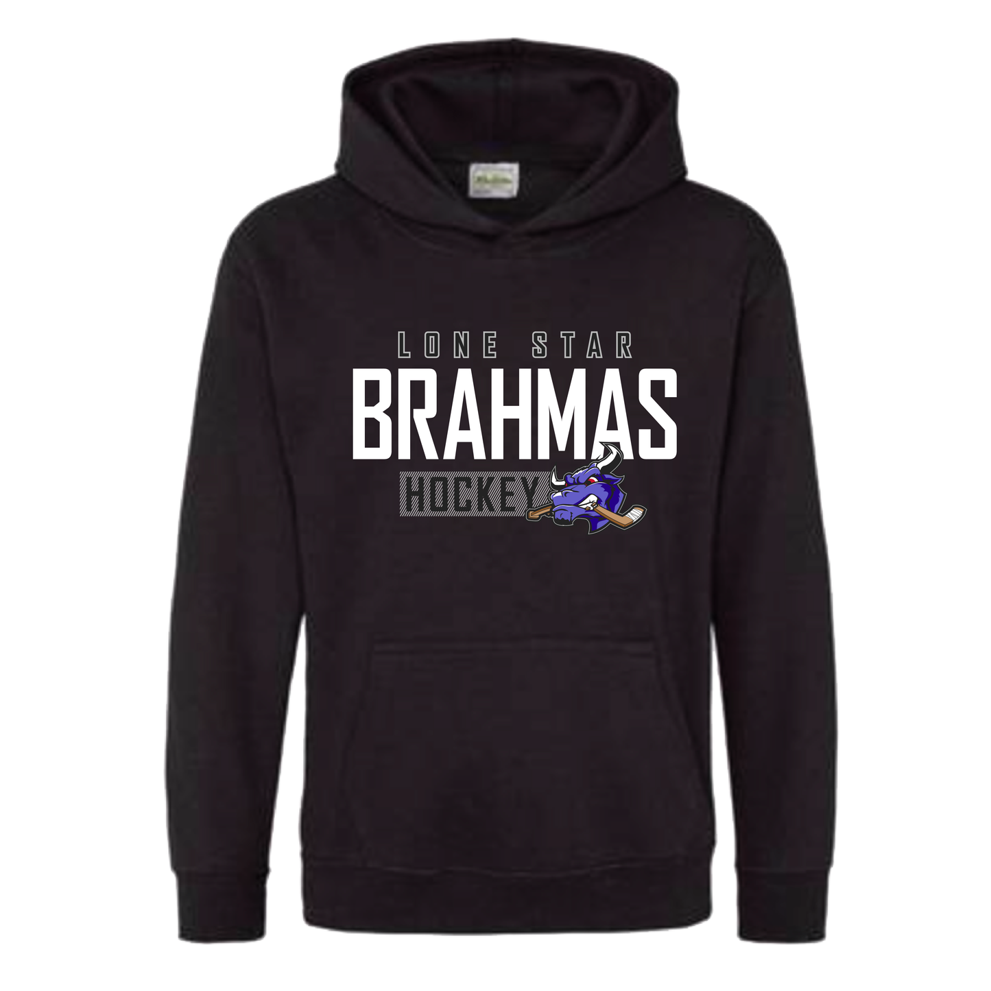 Youth Lone Star Brahmas Hoodie (Style - Citadel)