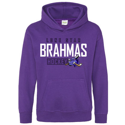 Youth Lone Star Brahmas Hoodie (Style - Citadel)